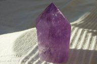 Amethyst -Spitze</br>  </br>  
H:5,0cm</br>  
Art.Nr.00AS14</br>  </br>  
€   23,00